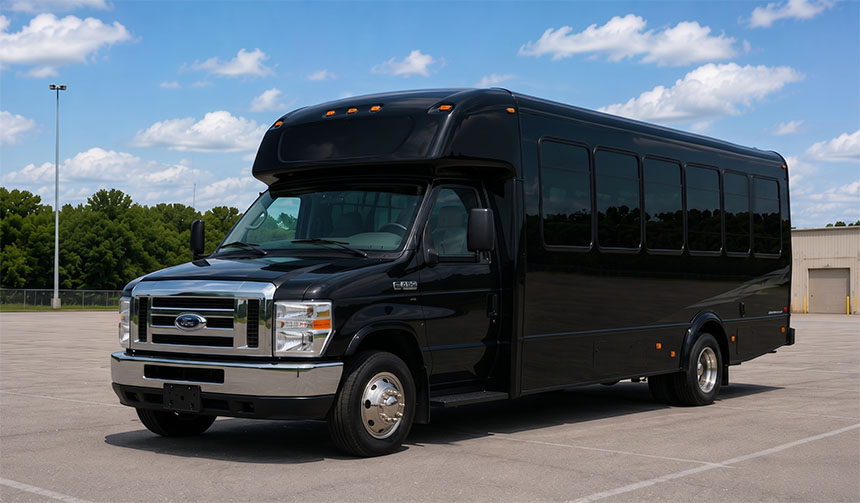 20-passenger minibus for charter in Skokie, IL