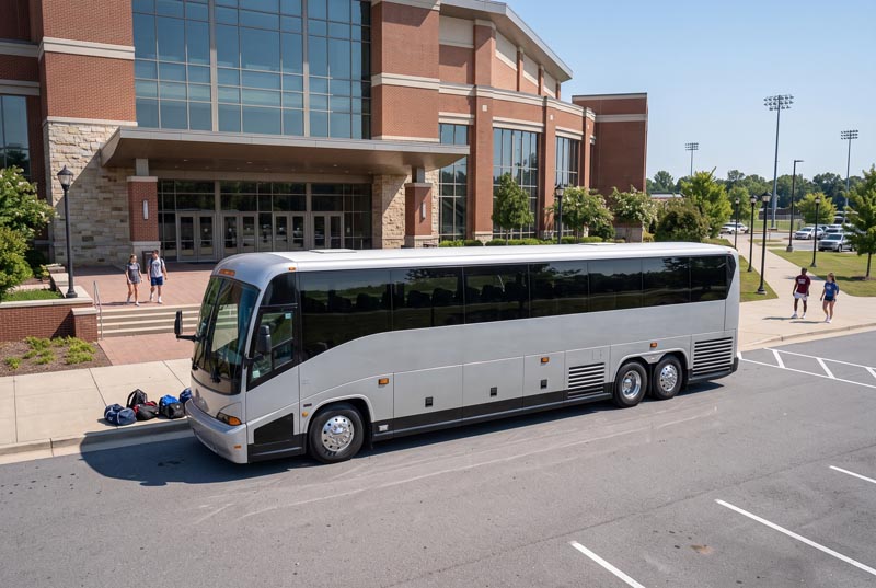 Sports Team Charter Bus Rentals in Skokie, IL